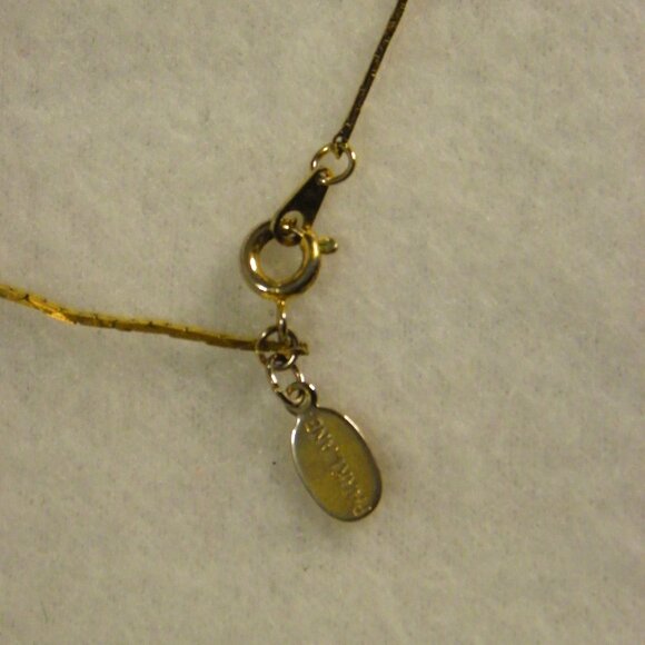 Vintage Park Lane Black and Gold Tone Beads. .Signed on tag. - Picture 6 of 8